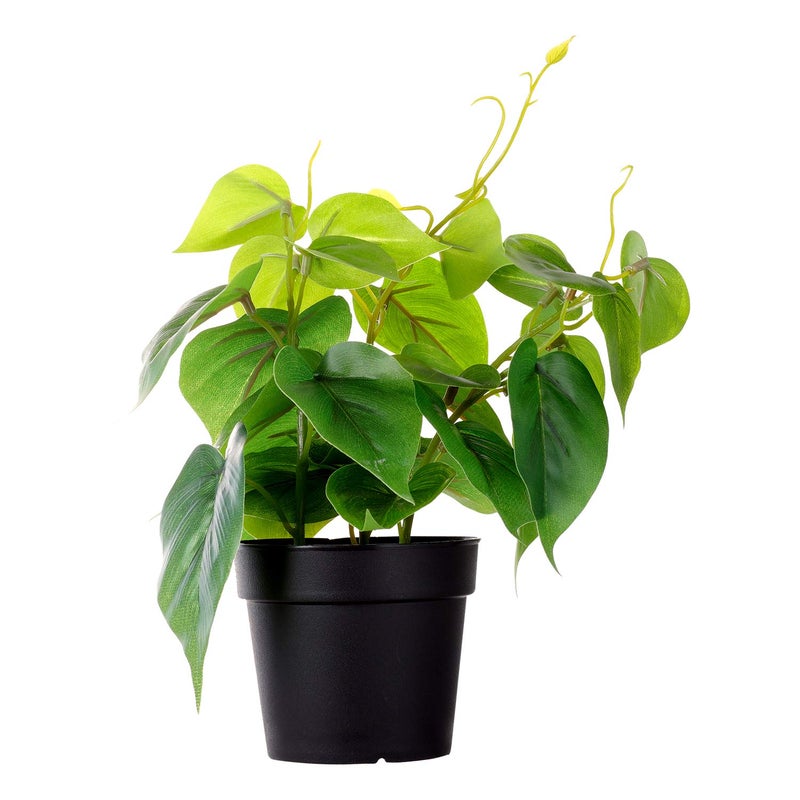 LuckyGreenery Artificial Bougainvillea, Realistic Fake Plant with Plastic Pot for Home Office Garden Decoration - Image 1